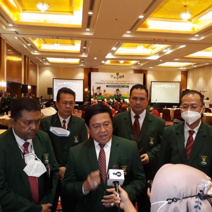 Pengurus Pusat Tenaga Pembangunan Sriwijaya Dilantik, Tingkatkan Ekonomi Sumbagsel 
